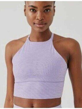 Outdoor Voices Tech Sweat Criss Cross Wisteria Purple Size XS Adjustable